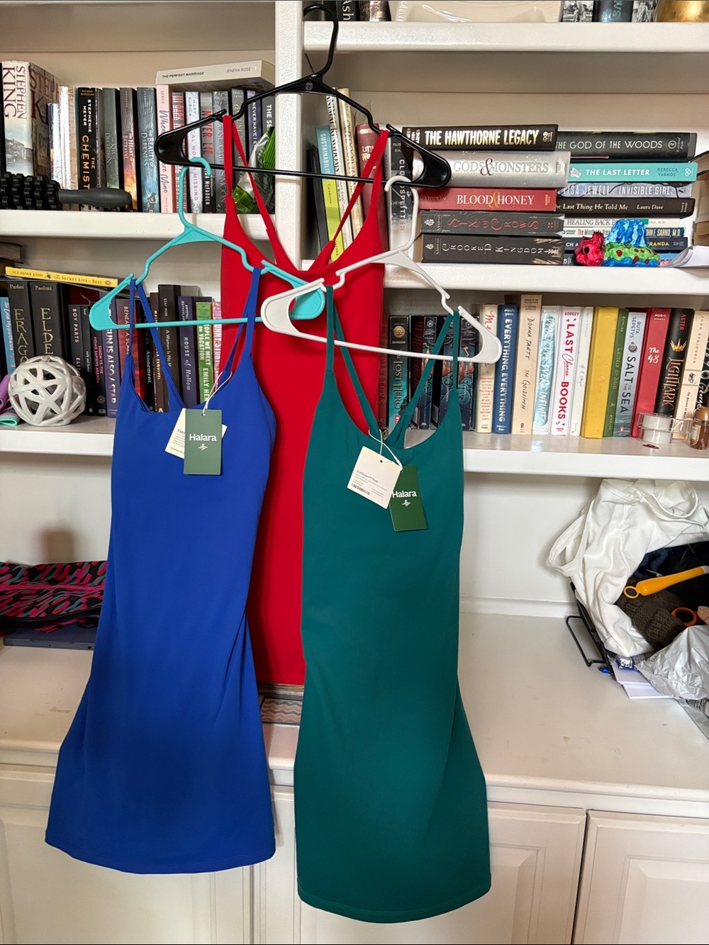 3 Halara SoftlyZero Backless Active Dress-Easy Peezy Edition size small NEW